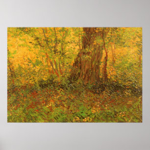 Poster Sous-développement par Vincent van Gogh, Art Vinta