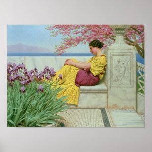 Poster Sous la fleur qui accroche sur la branche, 1917