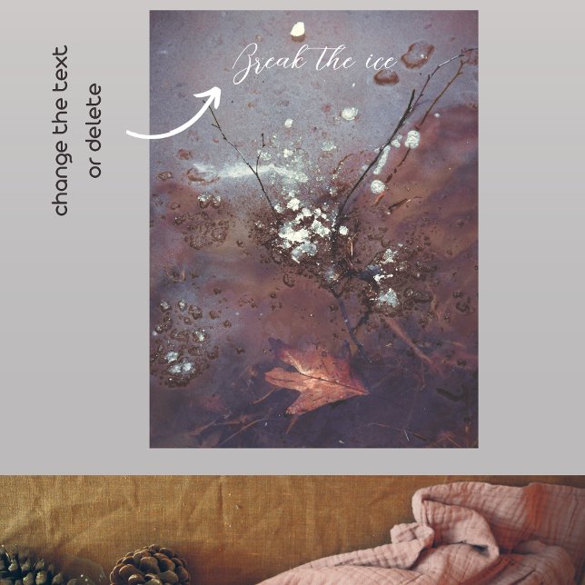 Poster Sous la glace (Créateur téléchargé)