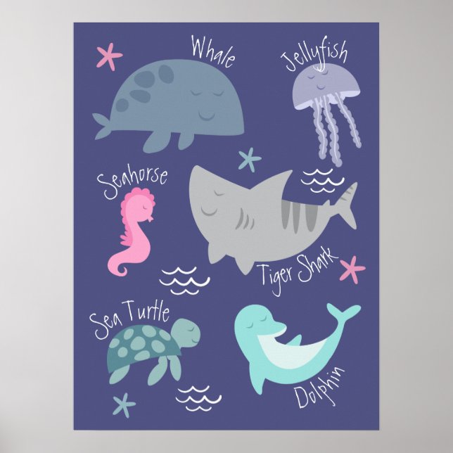 Poster Sous la mer (Devant)
