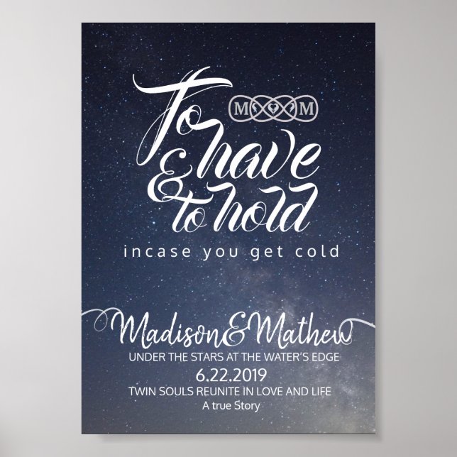 Poster Sous le signe Mariage des étoiles (Devant)