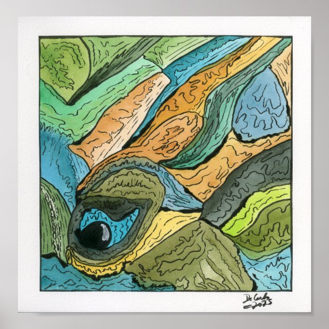 Poster Sous l'eau (Devant)