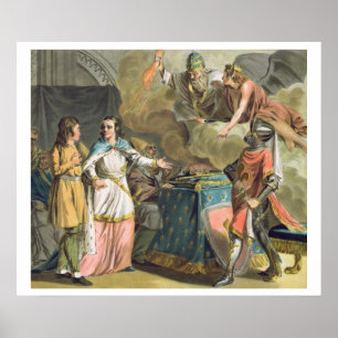 Poster Sous Philippe le Bel (1268-1312) l'état de cravate
