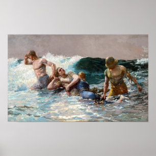 Poster Sous-remorque   Winslow Homer  