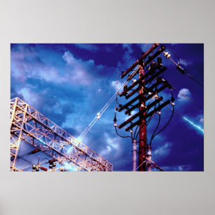 Poster Sous-station et pôle de puissance