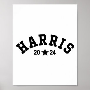 Poster Soutenez Kamala-harris Vote 2024 Président Im Avec