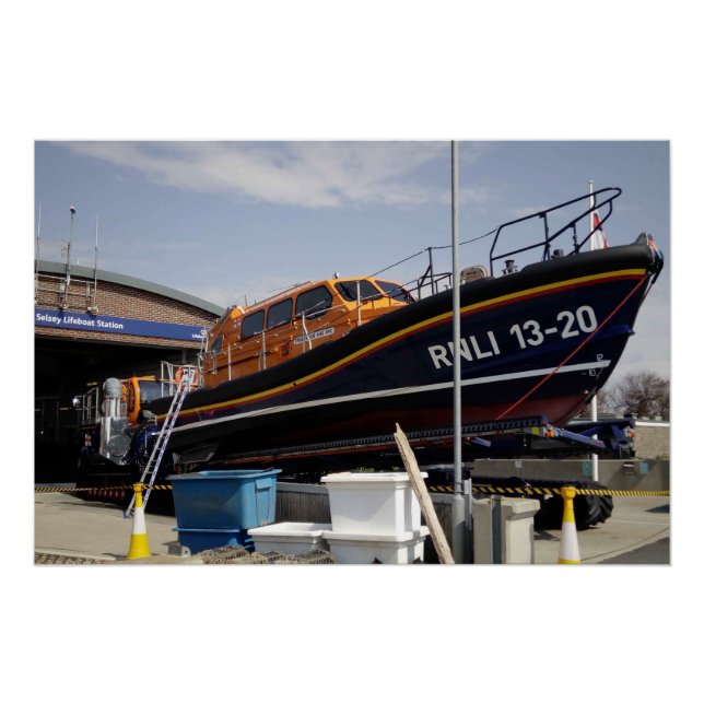 Poster Soutenez le RNLI (Devant)