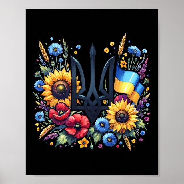 Poster Soutenez l'Ukraine  (Devant)