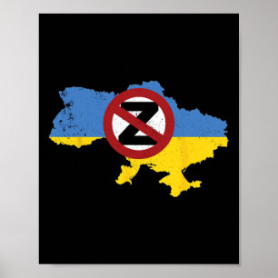 Poster Soutenez l'Ukraine Je suis avec l'Ukraine 2