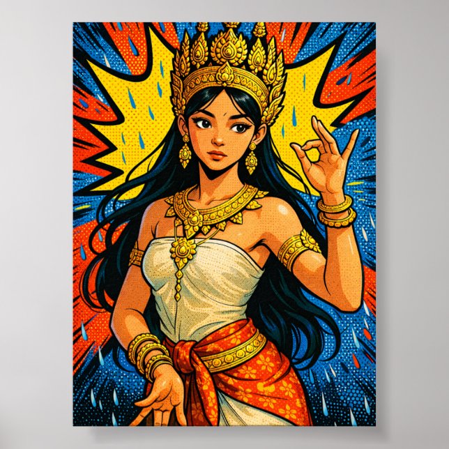 POSTER SOUTENEZ-NOUS APSARA (Devant)