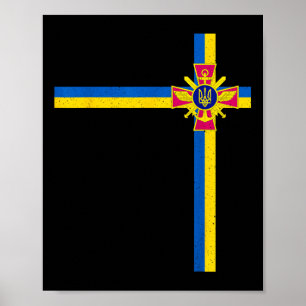 Poster Soutenir le président ukrainien Zelensky dit Ukrai