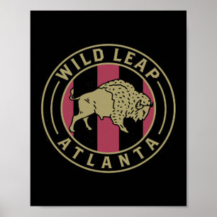 Poster Soutenir les Five Stripes Atlanta Soccer