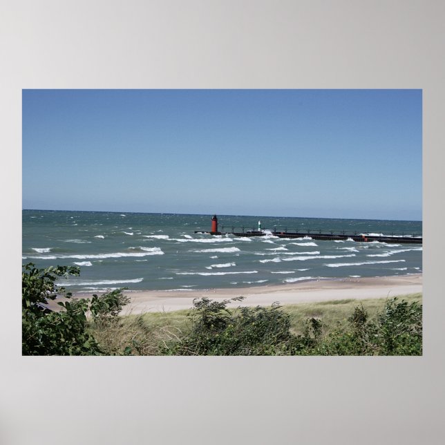 Poster South Haven, Michigan (Devant)