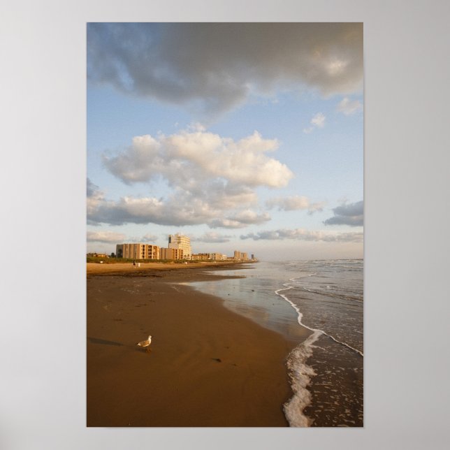 Poster South Padre Island, Texas, États-Unis hôtels de st (Devant)