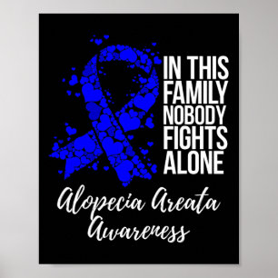 Poster Soutien Alopecia Areata