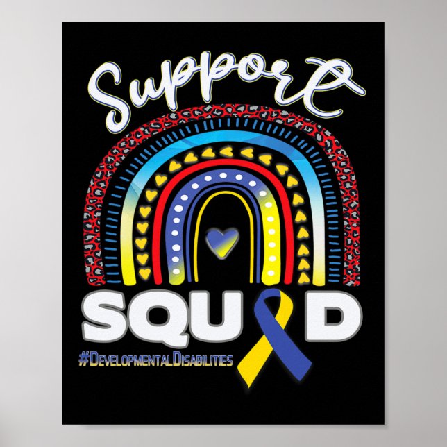 Poster Soutien aux personnes handicapées du développement (Devant)