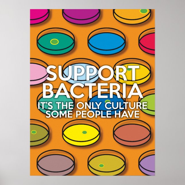 Poster SOUTIEN BACTÉRIA Science (Devant)