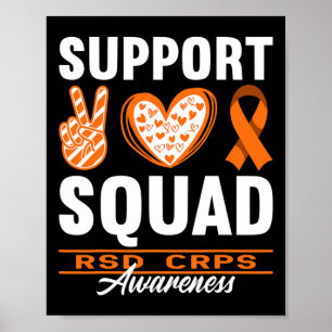 Poster Soutien de l'équipe I Dystrophie réflexe Syndrome 