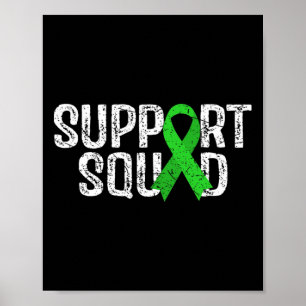 Poster Soutien de l'équipe Sensibilisation aux maladies d