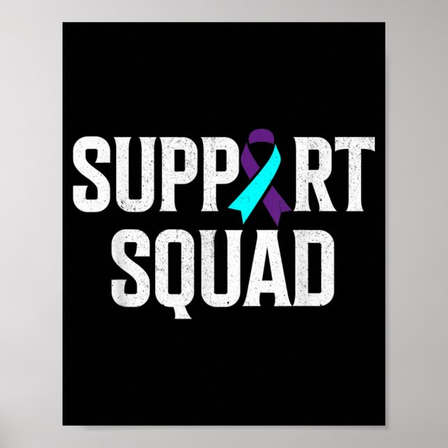 Poster Soutien de l'Escadron pour la sensibilisation à la (Devant)
