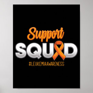 Poster Soutien Escadron Leucémie Lutte pour