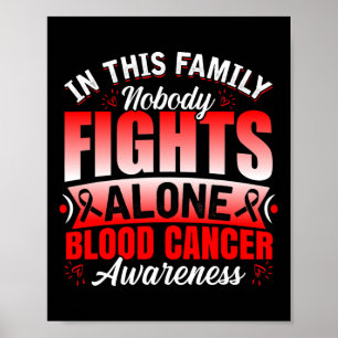 Poster Soutien familial Personne ne se bat seul contre le
