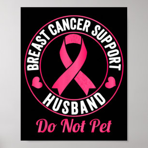 Poster Soutien pour la sensibilisation au cancer du sein,