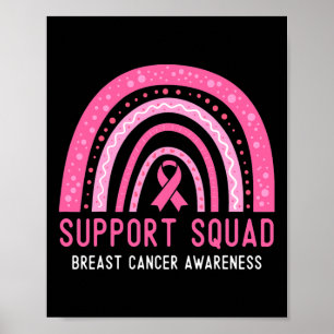 Poster Soutien Squad Sensibilisation au cancer du sein Ru