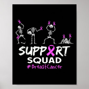 Poster Soutien Squad Sensibilisation au cancer du sein Sk