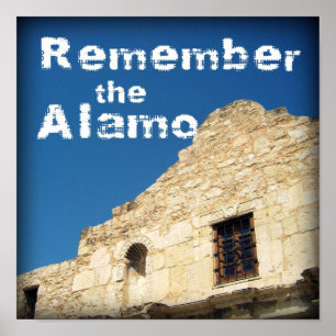 Poster Souvenez-vous de l'affiche Alamo