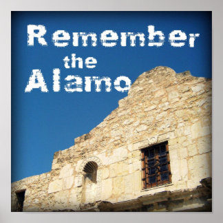 Poster Souvenez-vous de l'affiche Alamo