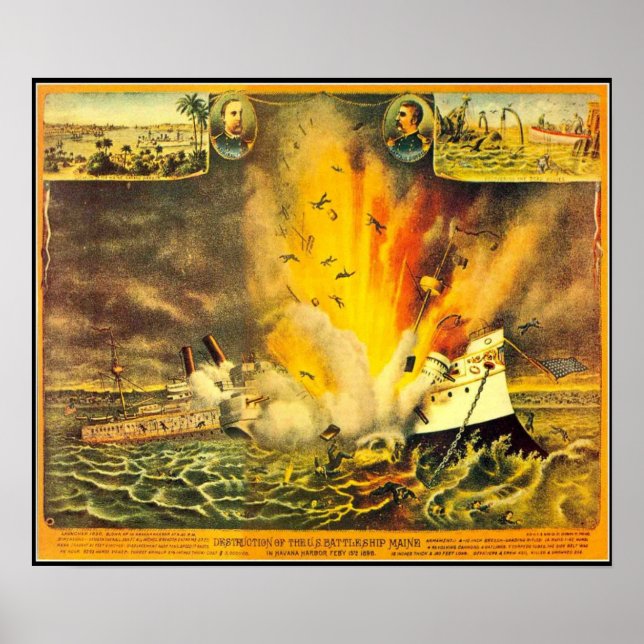 Poster Souvenez-vous du Maine - (Devant)