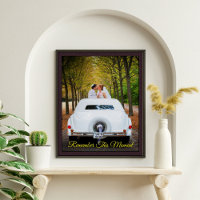 Souvenir de mariage rappelez-vous ce moment Photo