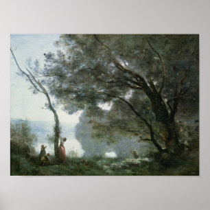 Poster Souvenir of Montefontaine, 1864