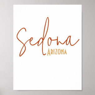 Poster Souvenir Sedona Arizona