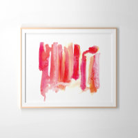 Souvenirs de bâton à lèvres Aquarelle Laver rose r
