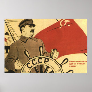 Poster soviétique