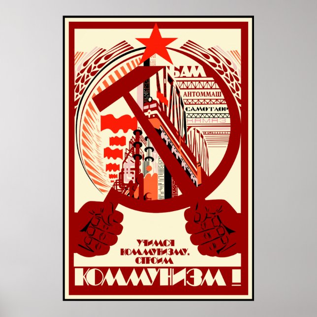 Poster soviétique (Devant)