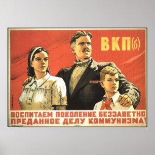 Poster soviétique