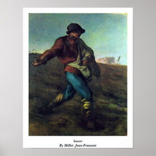 Poster Sower Par Millet (Ii), Jean-François