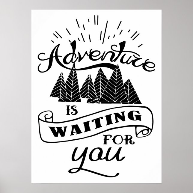 Poster Soyez aventureux ! (Devant)