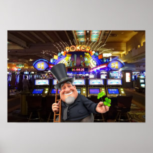Poster Soyez chanceux à Vegas.