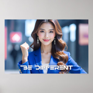 POSTER SOYEZ DIFFÉRENT