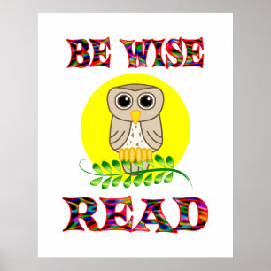 Poster Soyez sage Lire