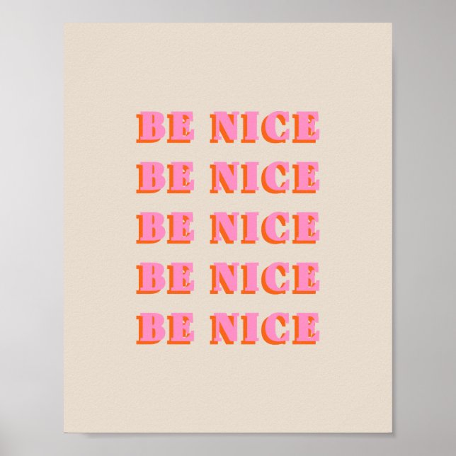 Poster Soyez Une Bonne Citation De Motivation Inspiration (Devant)