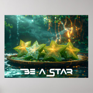 POSTER SOYEZ UNE STAR - SOYEZ DIFFÉRENT