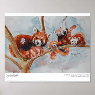 Poster "Soyons amis" Imprimer