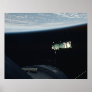 Poster Soyouz Spacecraft (Projet d'essai Apollo-Soyouz)