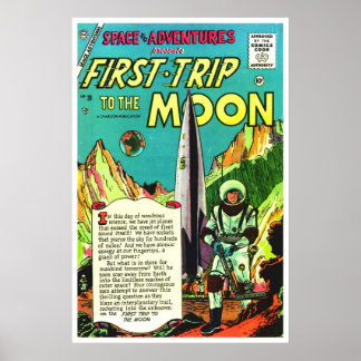 Poster Space Adventures #20 (1956)