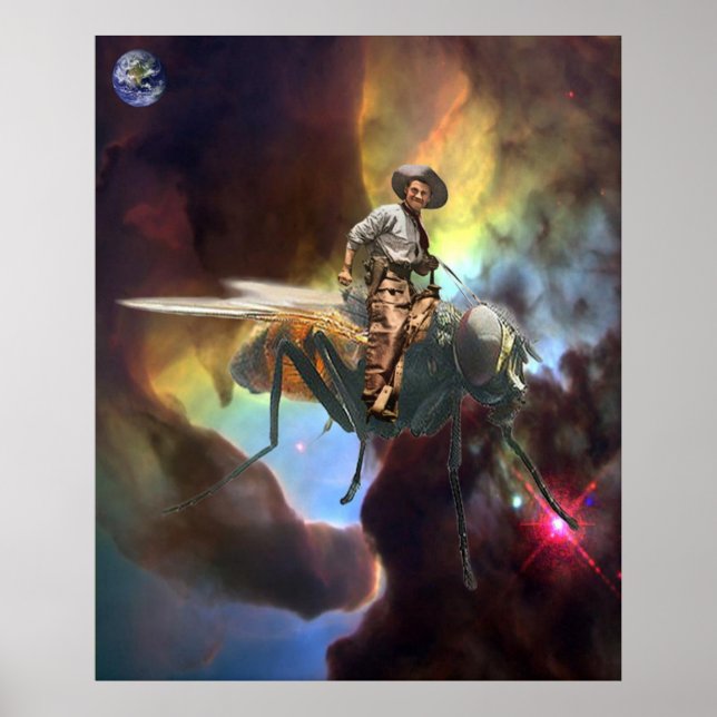 Poster Space Cowboy (Devant)